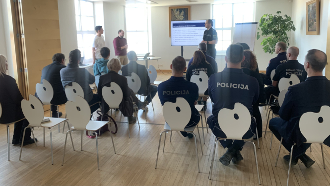 Kurzemes policistu pieredzes apmaiņa Talsos