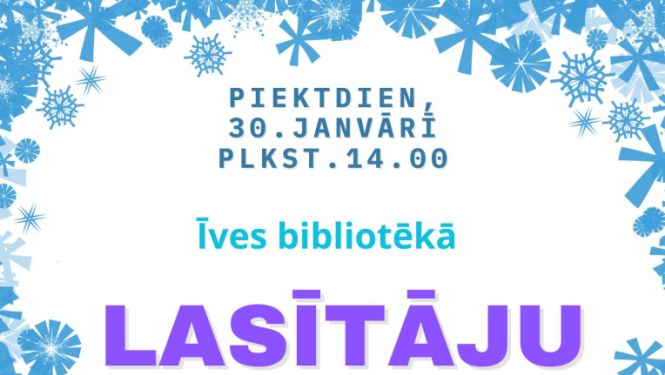 Lasītāju kluba tikšanās afiša