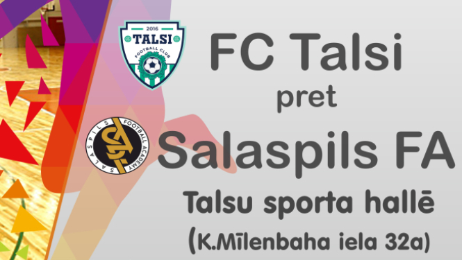 Latvijas kauss telpu futbolā. FC Talsi - Salaspils FA
