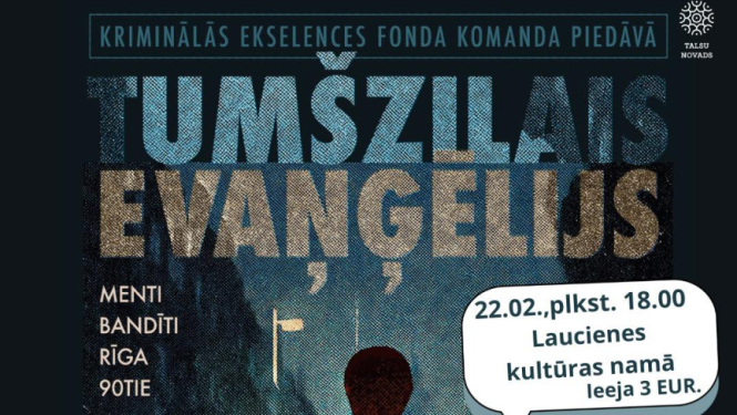 Kino seanss. Tumšzilais evaņģēlijs