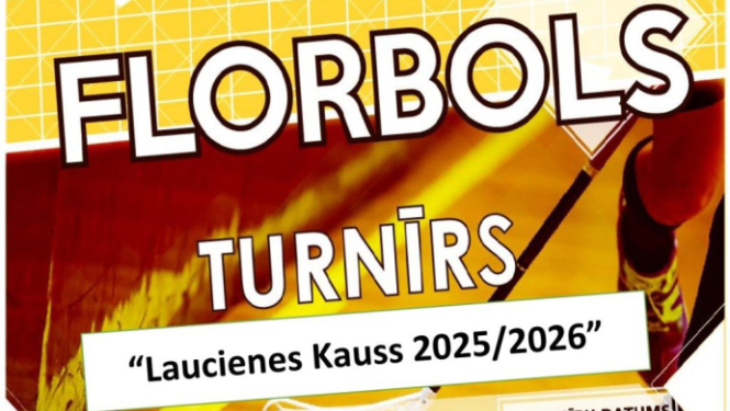 Laucienes kausa florbolā afiša