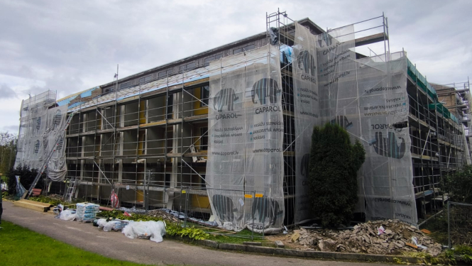 Īsteno projektu pansionāta „Lauciene” ēku energoefektivitātes uzlabošanai