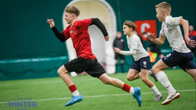 Markuss piedalās Liepājas Winter Cup