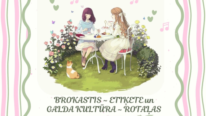 Mazo lēdiju vēlās brokastis