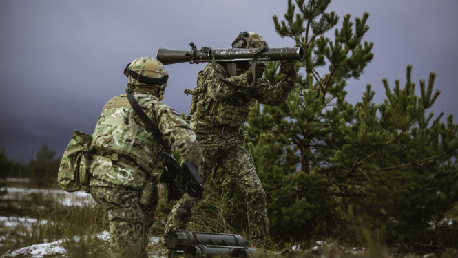 Militārās mācības Ādažu poligonā