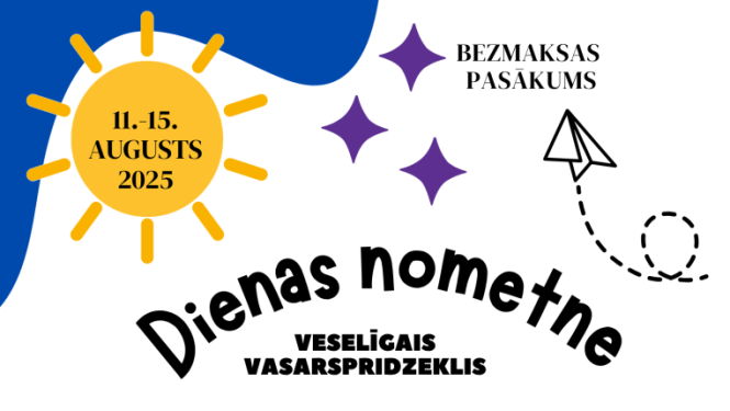 Aicina 9 līdz 12 gadus vecus bērnu uz veselīgu un aizraujošu vasaras piedzīvojumu dienas nometni Talsos