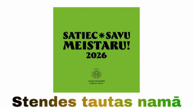 Satiec savu meistaru Stendē afiša