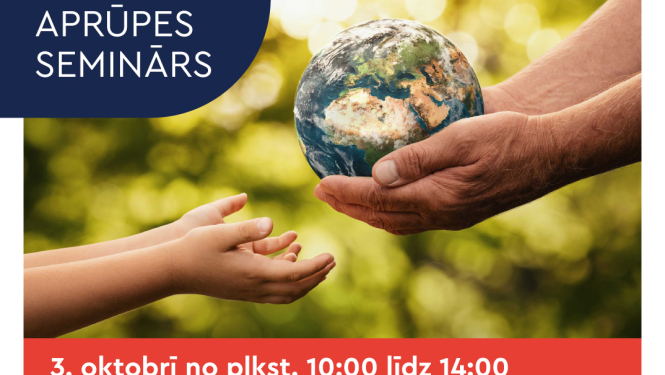 3. oktobrī notiks bezmaksas seminārs tuvinieku aprūpētājiem – praktiski padomi un atbalsts ikdienas aprūpē