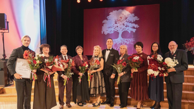 Talsu novada augstāko apbalvojumu pasniegšana 2025