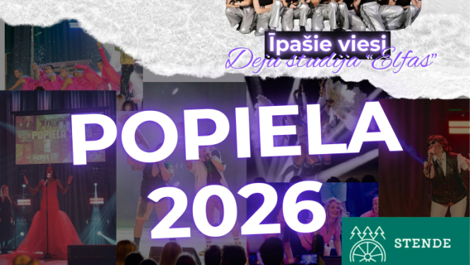 Stendes popielas afiša