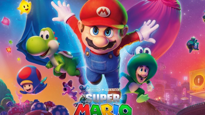 Super Mario Galaktika Filmas afiša