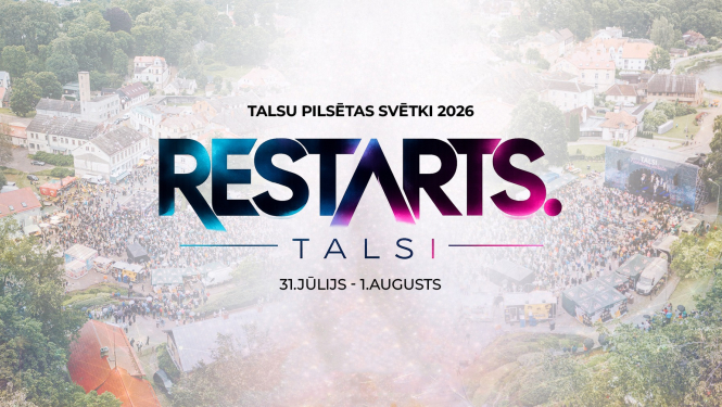 Talsu pilsētas svētki notiks 31. jūlijā un 1. augustā; atgriežas svētku gājiens „Restarts. Parāde”
