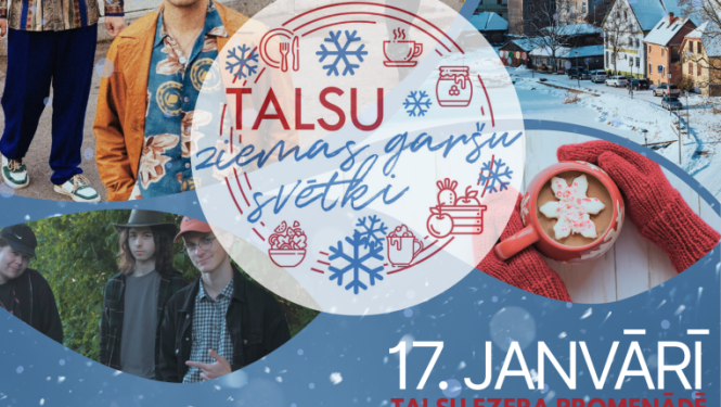 Talsu ziemas garšu svētku afiša