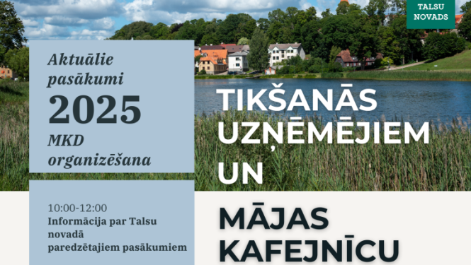 Tikšanās uzņēmējiem afiša