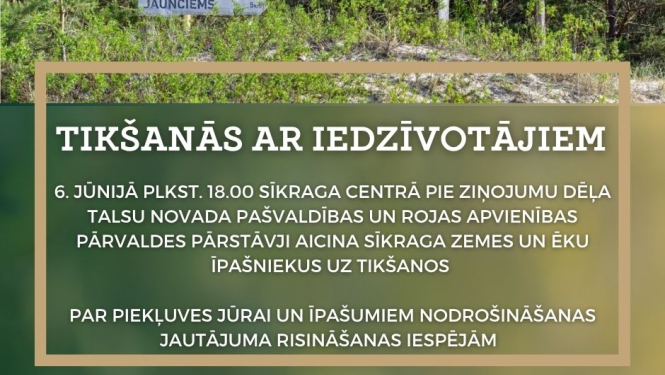 Tikšanās Sīkragā, uzsaukums