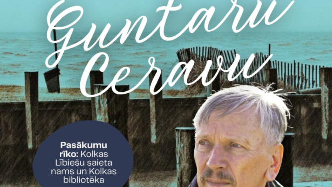 Tikšanās ar Guntaru Ceravu afiša