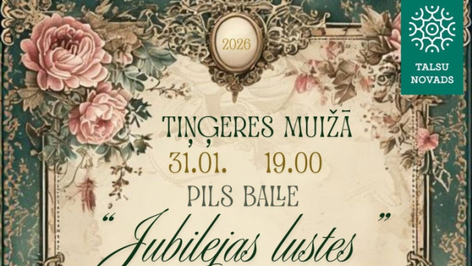 Pils balles Jubilejas lustes afiša
