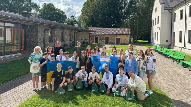 Ukrainas bērni rod mieru Talsu novadā