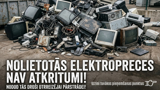Nodod bezmaksas vecās elektropreces