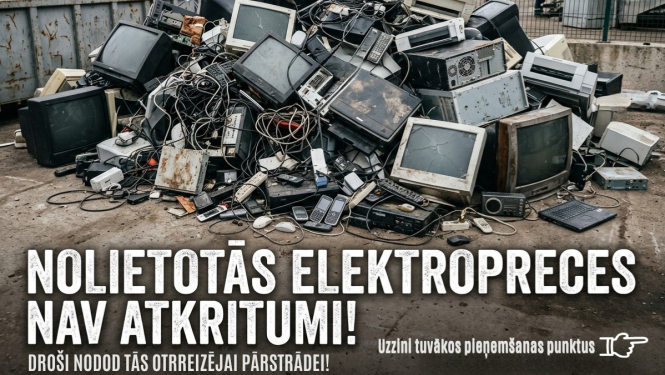 Nodod bezmaksas vecās elektropreces