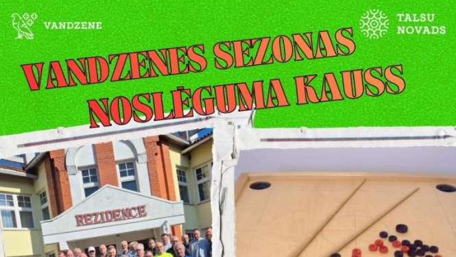 Vandzenes sezonas noslēguma kausa afiša