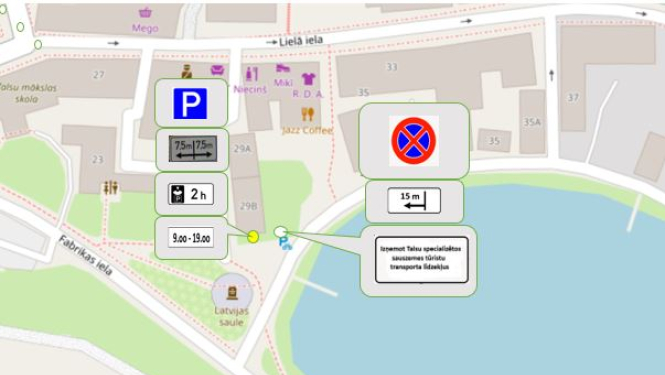 Ceļa zīmju montāžas/demontāžas shēma