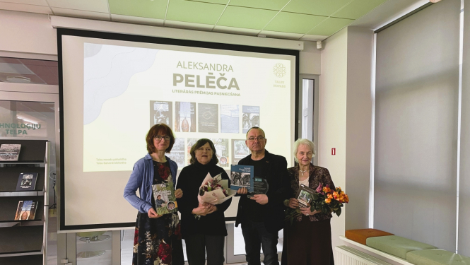 Aleksandra Pelēča literārā prēmija piešķirta grāmatai „Nacionāli dekoratīvais stils Talsu novadā”