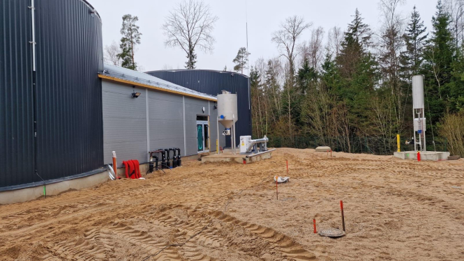 AAS atkritumu pārstrādes rūpnīcas būvniecība