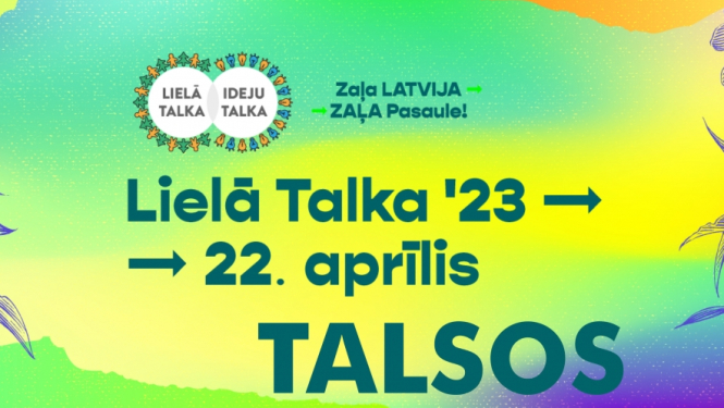Lielā talka Talsos 2023