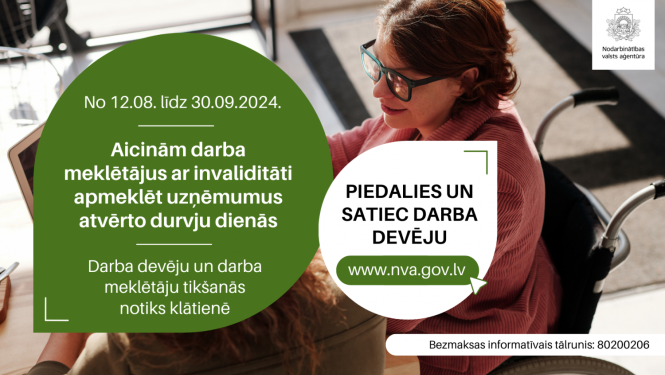 Atvērto durvju dienas uzņēmumos personām ar invaliditāti