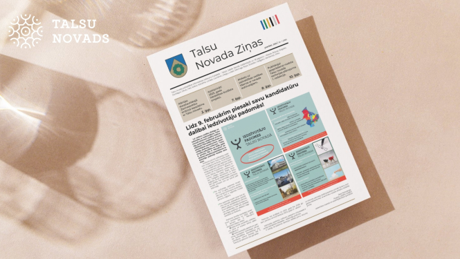 Iznācis “„Talsu Novada Ziņas” janvāra numurs