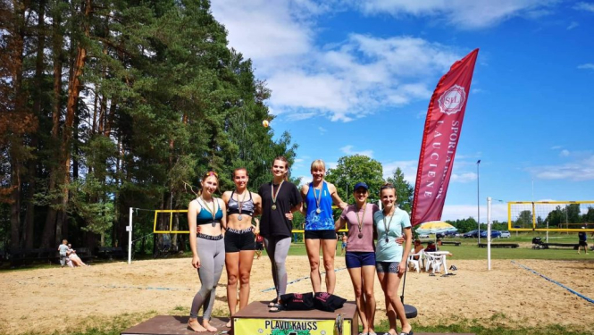 „Pļavu Kauss 2022″ 3. posma pludmales volejbolā uzvarētāji