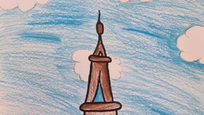 Zīmējumu konkursa darbi