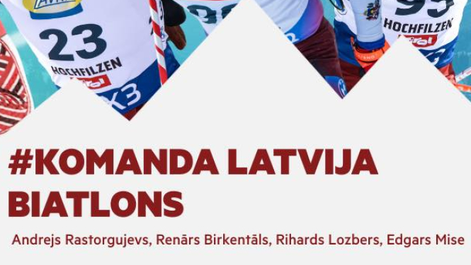 Talsu novada sportisti pārstāvēs Latviju biatlonā Olimpiskajās spēlēs