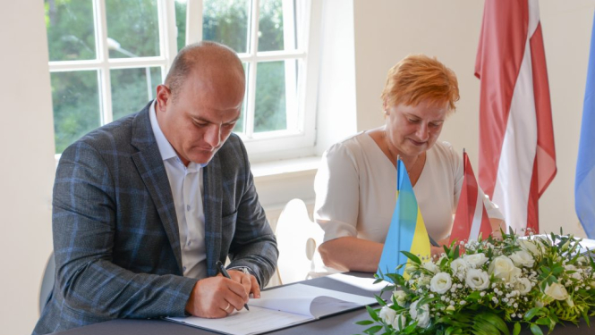 tiek parakstīts starptautiskās sadarbības līgums ar Čortkivas pilsētu Ukrainā