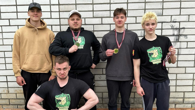 Sporta kluba "Dandijs" sportisti