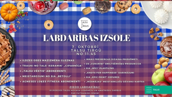 Druvvalža labdarības tirgus un izsole