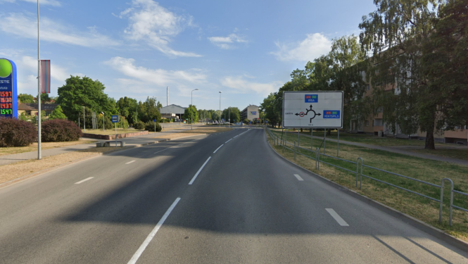 Dundagas un Raiņa ielas aplis Talsos