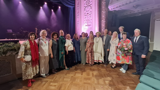 Talsu novada pārstāvji godināti XIII Skolu jaunatnes dziesmu un deju svētkos