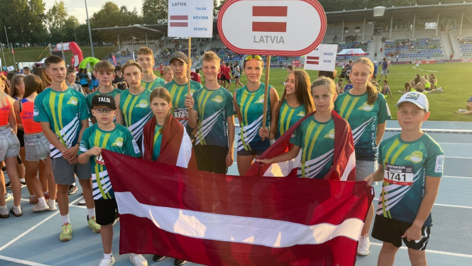 Eiropas bērnu vieglatlētikas spēles Čehijā