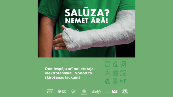 Salūza? Nemet ārā nodod elektropreces