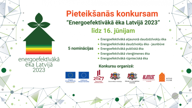 Pieteikšanās konkursam līdz 16. jūnijam