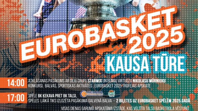 Eurobasket 2025 kausa tūres afiša