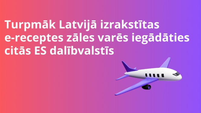 E-veselības jaunumi par zālu iegādi