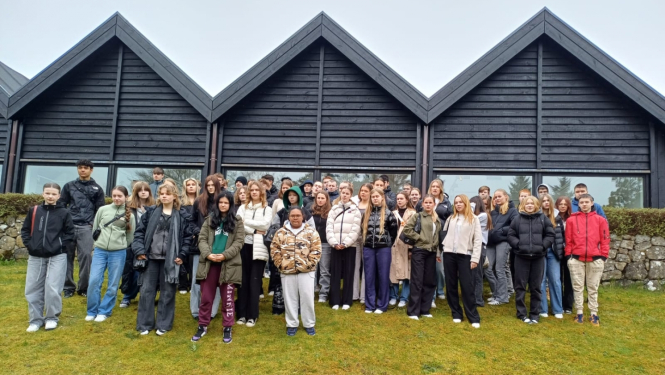 Mērsraga vidusskola apmaiņas braucienā Fēru salās