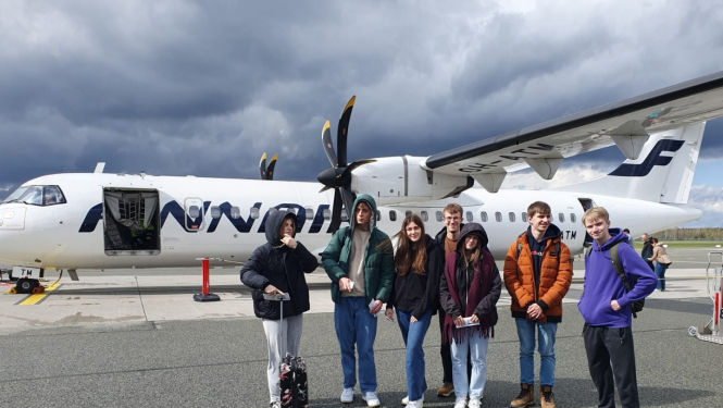 Rojas vidusskolas projekts Islandē