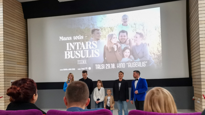 Filmas "Mans tētis – Intars Busulis" seanss