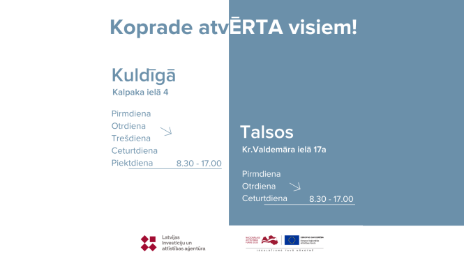 Koprade atvērta visiem