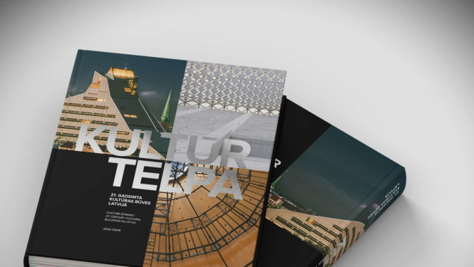 Grāmata „KULTŪRTELPA – 21. gadsimta kultūras būves Latvijā”