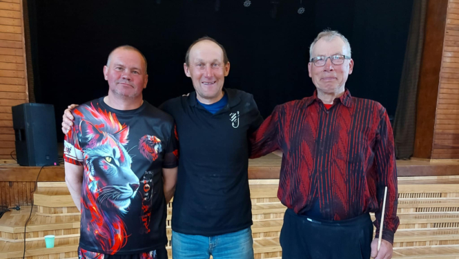 Aizvadīts Mērsraga meistarsacīkšu novusā piektais posms